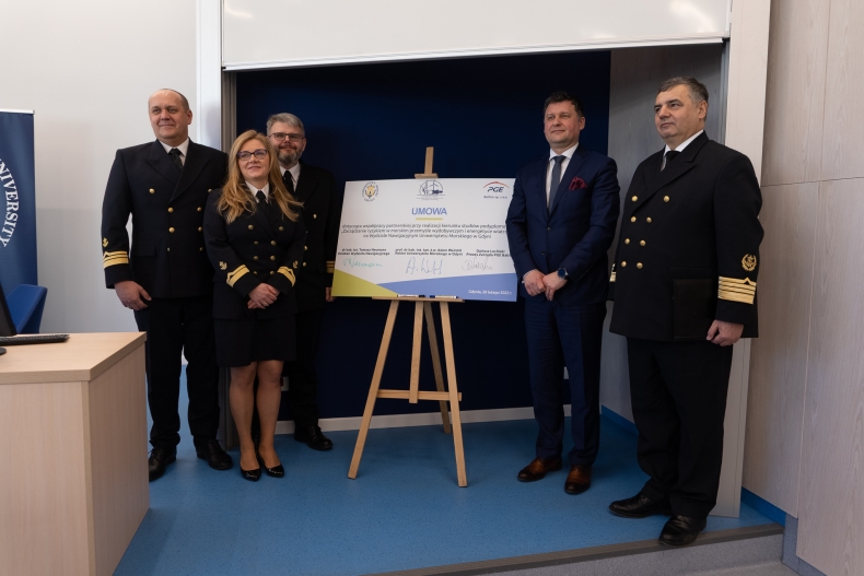 Uniwersytet Morski w Gdyni i PGE Baltica otwierają studia podyplomowe związane z offshore [WIDEO] - GospodarkaMorska.pl