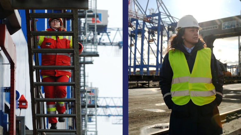Kobiety w branży morskiej. Chętnie pracują 45 metrów nad ziemią, szefują milionowym projektom [WIDEO]  - GospodarkaMorska.pl