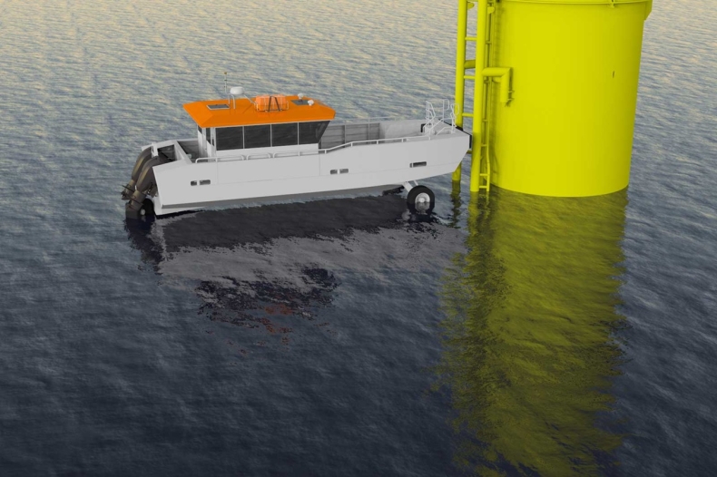 Poznaj CRC Walrus - pierwszy na świecie amfibijny statek do obsługi offshore wind - GospodarkaMorska.pl