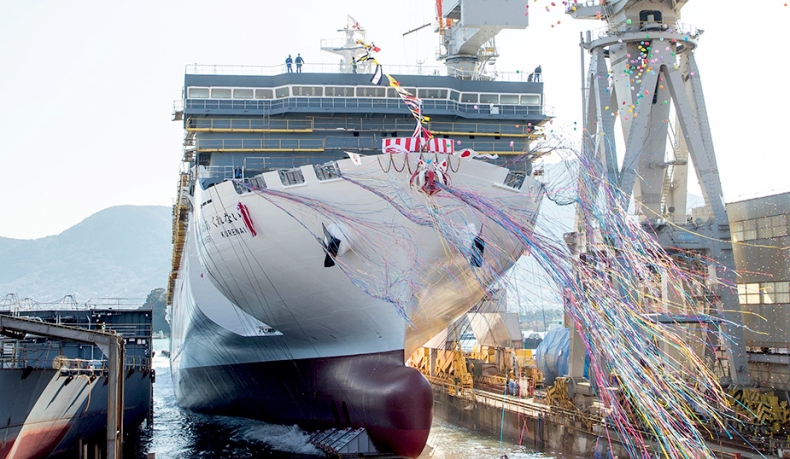 Zwodowano pierwszy japoński prom zasilany LNG - GospodarkaMorska.pl