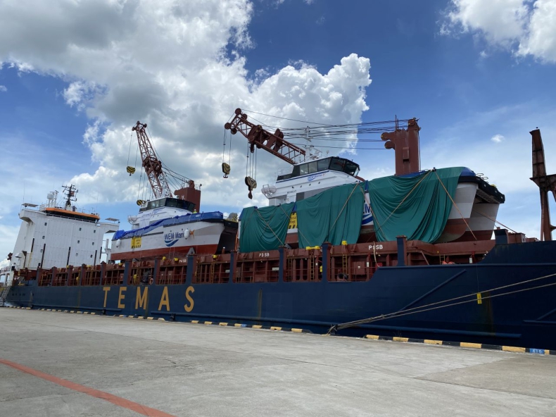 WEM Marine odebrał ze stoczni w Singapurze kolejne statki CTV - GospodarkaMorska.pl
