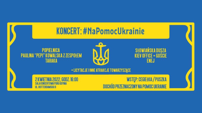 Port Gdynia: koncert charytatywny #NaPomocUkrainie - GospodarkaMorska.pl
