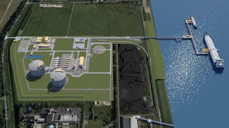 RWE zbuduje terminal w Brunsbüttel do importu zielonego amoniaku  - GospodarkaMorska.pl