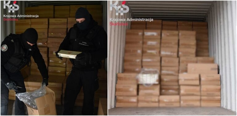 Papierosy zamiast butów sportowych. Udaremniona kontrabanda w porcie w Gdańsku - GospodarkaMorska.pl