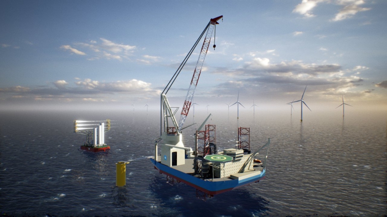 Maersk zainstaluje 15 MW-owe turbiny w USA. Pomoże nowoczesna jednostka WTIV [WIDEO] - GospodarkaMorska.pl