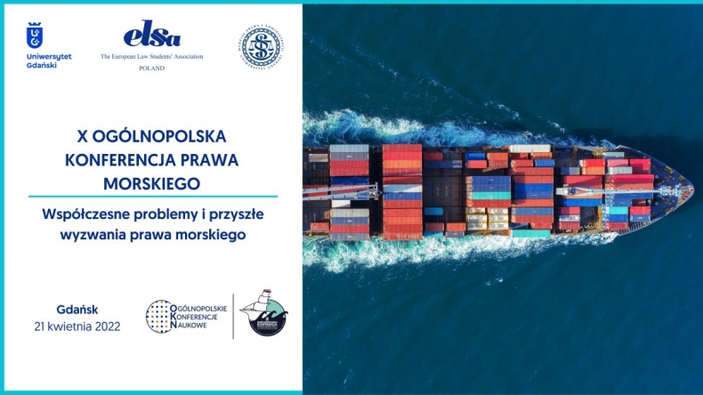 X Ogólnopolska Konferencja Prawa Morskiego w Gdańsku. Ruszyły zapisy - GospodarkaMorska.pl