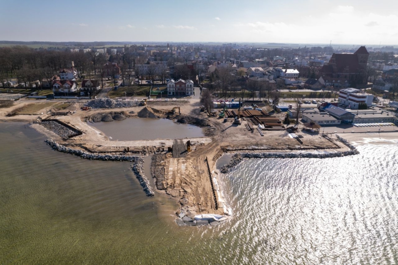 Kluczowy etap rozbudowy Portu w Pucku [WIDEO, GALERIA]  - GospodarkaMorska.pl