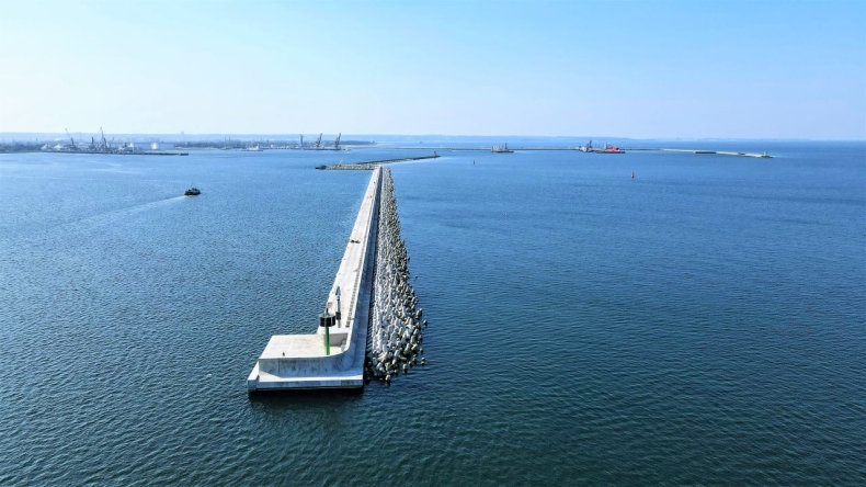 PORR zmodernizował falochrony w Porcie Północnym w Gdańsku - GospodarkaMorska.pl