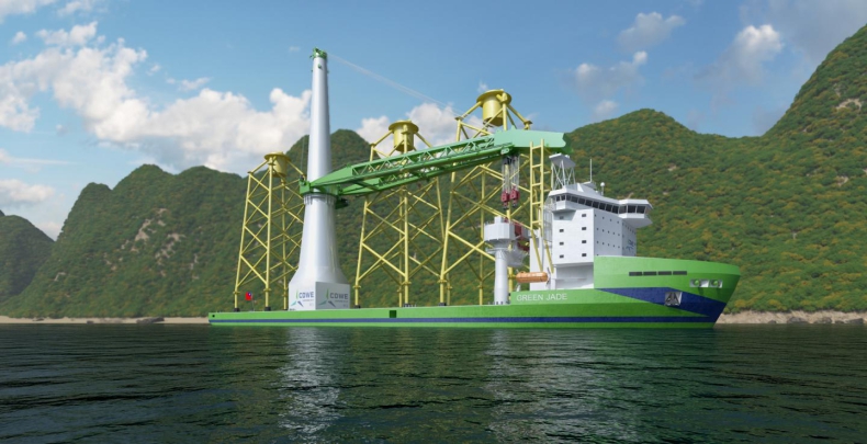 Green Jade napędzi rewolucję wśród statków do obsługi offshore wind - GospodarkaMorska.pl
