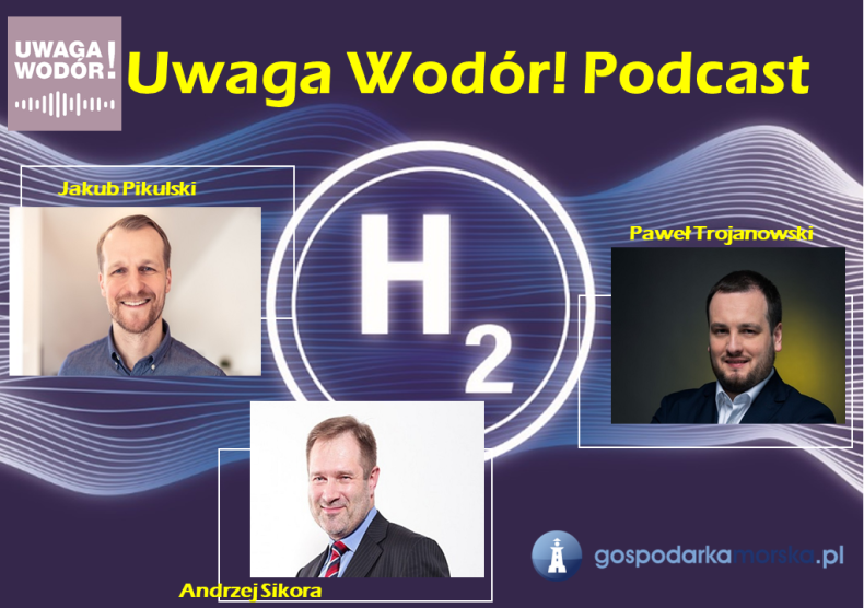 Uwaga Wodór! Podcast - O energetyce i paliwach jutra.  [odcinek 4] - GospodarkaMorska.pl