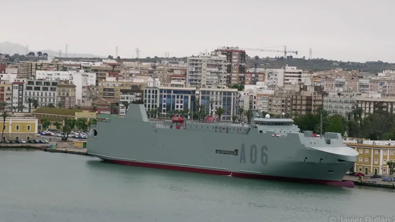 Kolos Ysabel wpłynął do Portu Wojennego w Gdyni. Okręt ma na pokładzie sprzęt wojskowy dla Ukrainy - GospodarkaMorska.pl