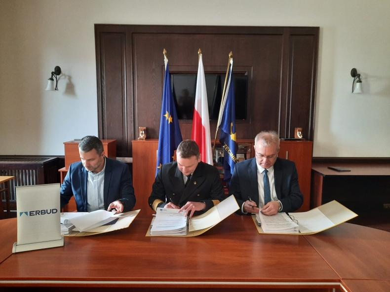 Budowa nabrzeża w Porcie Wolin. Umowa podpisana - GospodarkaMorska.pl