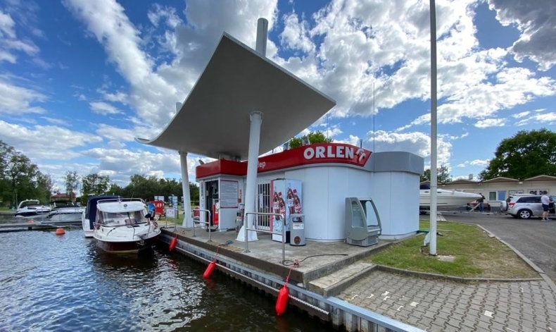 PKN Orlen: ruszają stacje paliw na wodach Mazur, Bałtyku i Zalewu Zegrzyńskiego - GospodarkaMorska.pl