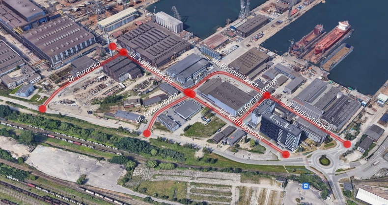 Nowe ulice na terenach dawnej Stoczni Gdynia - GospodarkaMorska.pl