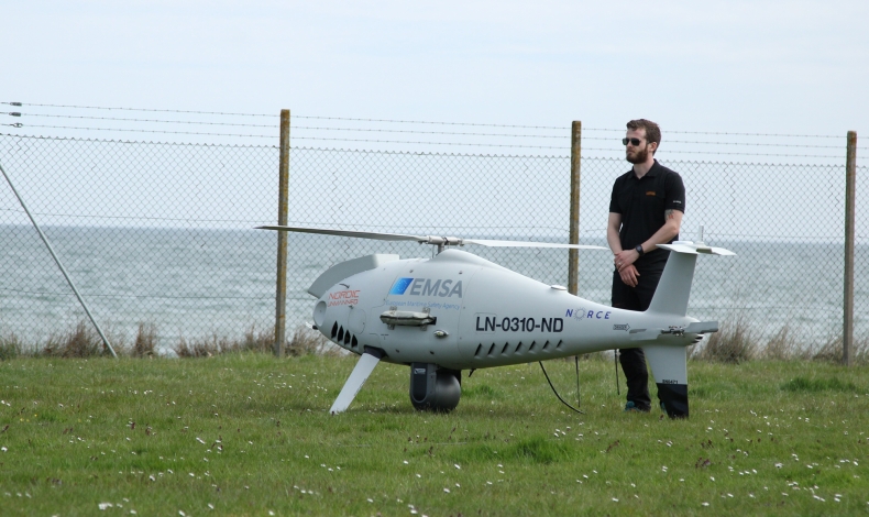Rozbił się dron do pomiarów emisji ze statków na Morzu Bałtyckim  - GospodarkaMorska.pl
