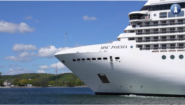 Poezja w Gdyni. MSC Poesia rozpoczął sezon wycieczkowy w Porcie Gdynia [WIDEO] - GospodarkaMorska.pl