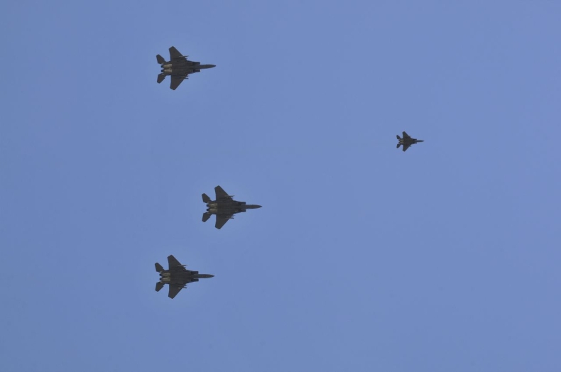 Siły powietrzne Japonii i USA przeprowadziły wspólne manewry nad Morzem Japońskim - GospodarkaMorska.pl