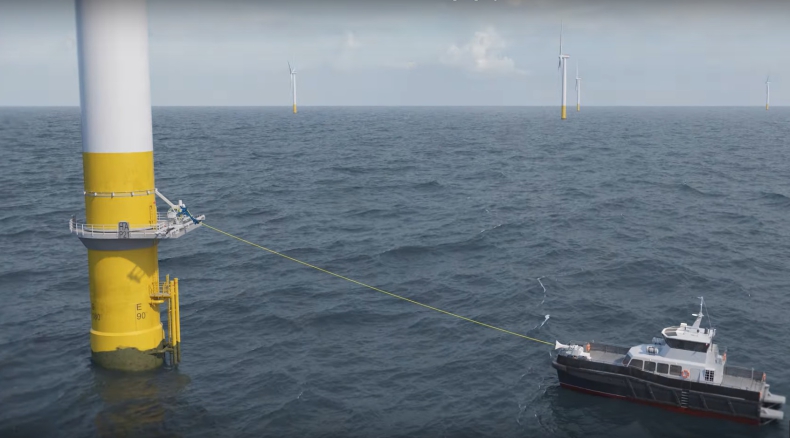 [WIDEO] Offshore: pierwsze na świecie punkty ładowania „morskich elektryków” zostaną zainstalowane na farmach wiatrowych u wybrzeży UK - GospodarkaMorska.pl
