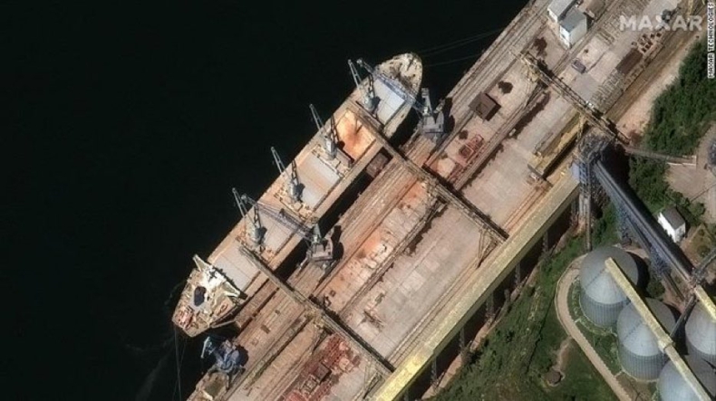 Rosyjski statek ze zbożem skradzionym z Ukrainy przybył do Syrii - GospodarkaMorska.pl