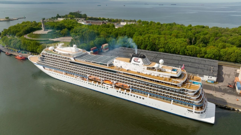 Dwa wycieczkowce w jeden dzień. W Porcie Gdańsk Viking Jupiter i Viking Star [WIDEO, ZDJĘCIA] - GospodarkaMorska.pl