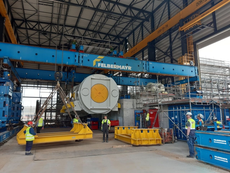 Budowa bloków gazowo-parowych dla PGE Gryfino 2050. Elementy do Szczecina dotrą koleją i drogą morską [WIDEO, ZDJĘCIA] - GospodarkaMorska.pl