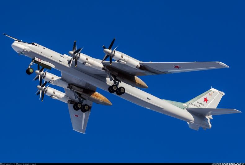 Rosjanie ostrzelali Kijów z samolotów Tu-95 znad Morza Kaspijskiego - GospodarkaMorska.pl