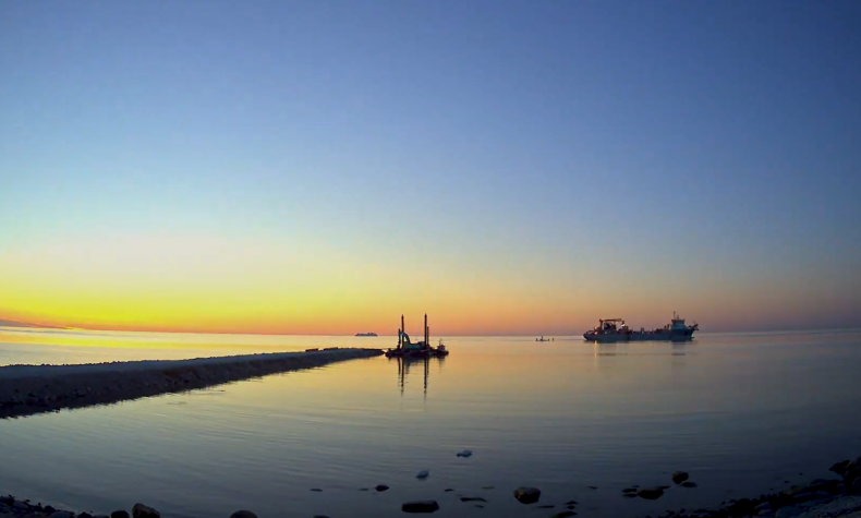 Zakończono prace pogłębiarskie na terenie terminala LNG w Paldiski w Estonii - GospodarkaMorska.pl