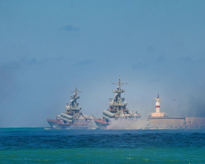 Ukraińska armia: rosyjskie okręty na Morzu Czarnym dysponują już 40 pociskami manewrującymi - GospodarkaMorska.pl