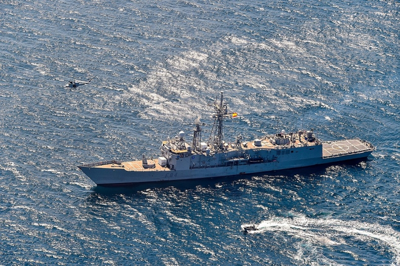 Hiszpania wysłała fregatę ze 195 marynarzami na M. Śródziemne; jednostka wzmocni siły NATO - GospodarkaMorska.pl