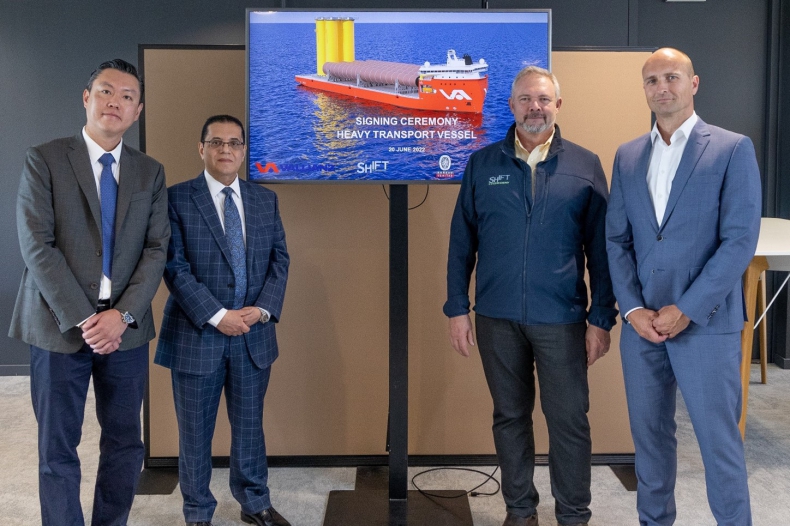 Vallianz z partnerami zbuduje wodorowy statek HTV dla offshore wind  - GospodarkaMorska.pl