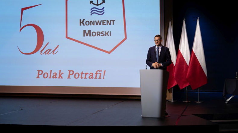 [WIDEO, FOTO] Morawiecki na Konwencie Morskim w Gdańsku: „Będzie więcej inwestycji” - GospodarkaMorska.pl