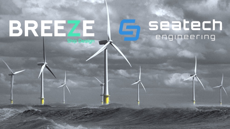 Breeze i Seatech razem dla jednostek SOV dedykowanych dla polskiego offshore wind - GospodarkaMorska.pl