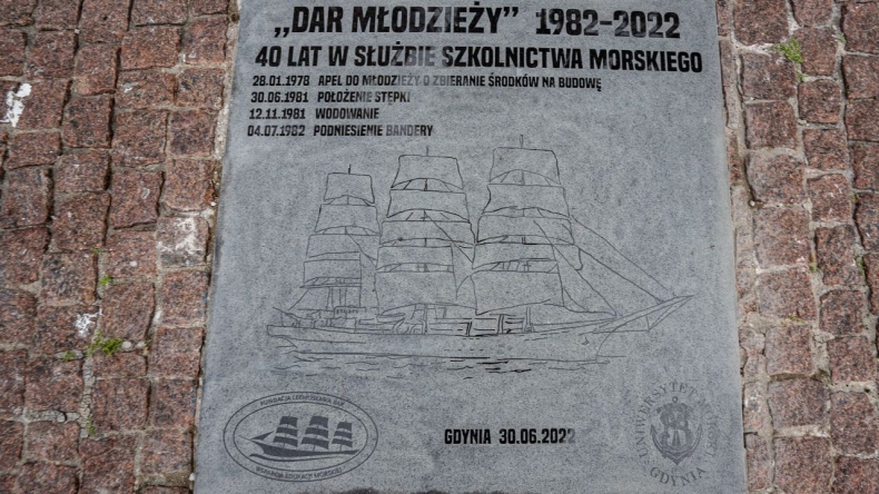 Jubileusz 40-lecia podniesienia bandery na Darze Młodzieży - GospodarkaMorska.pl