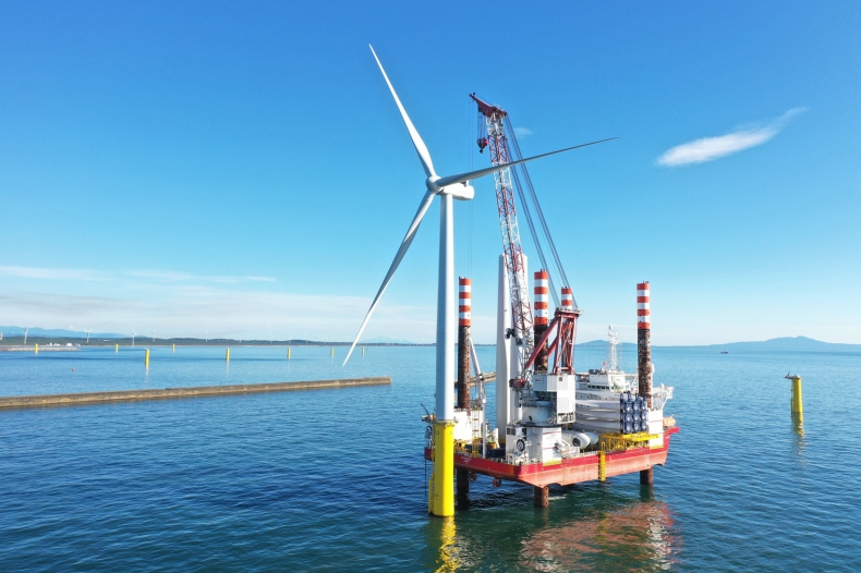 W Japonii zainstalowano pierwszą morską turbinę marki Vestas - GospodarkaMorska.pl