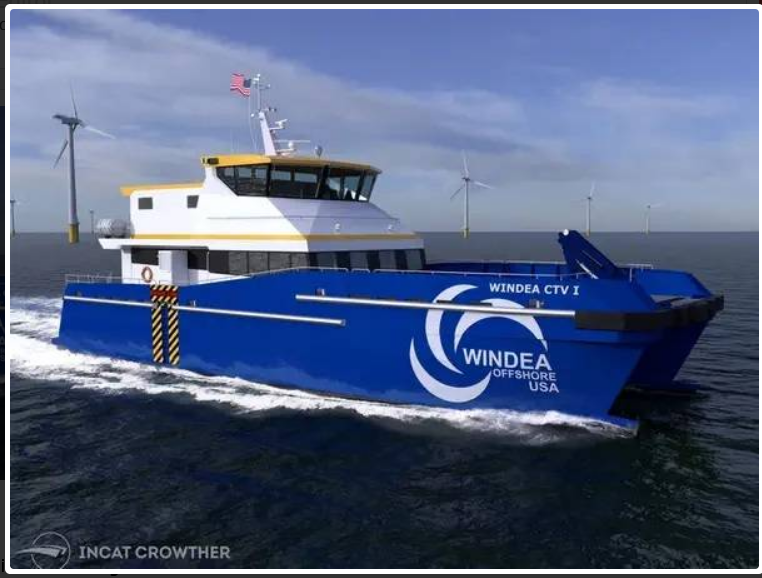 Statek do obsługi morskiej farmy wiatrowej z krajowej stoczni. Tylko w USA i Chinach? - GospodarkaMorska.pl