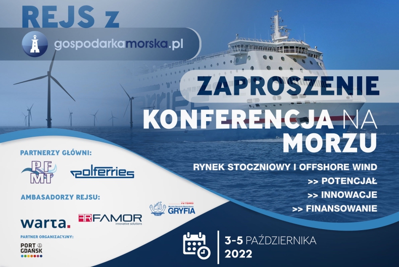 Kolejna edycja Rejsu z GospodarkaMorska.pl - konferencja na morzu już w październiku [REJESTRACJA ONLINE] - GospodarkaMorska.pl