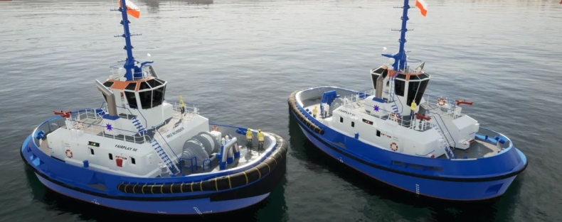 Fairplay Towage Group zamawia dwa nowe holowniki Damena - GospodarkaMorska.pl