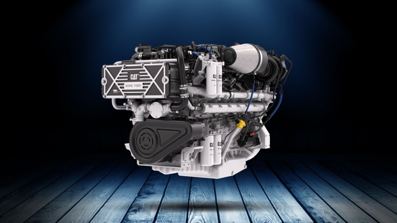 Nowy silnik morski C32B od CAT - GospodarkaMorska.pl
