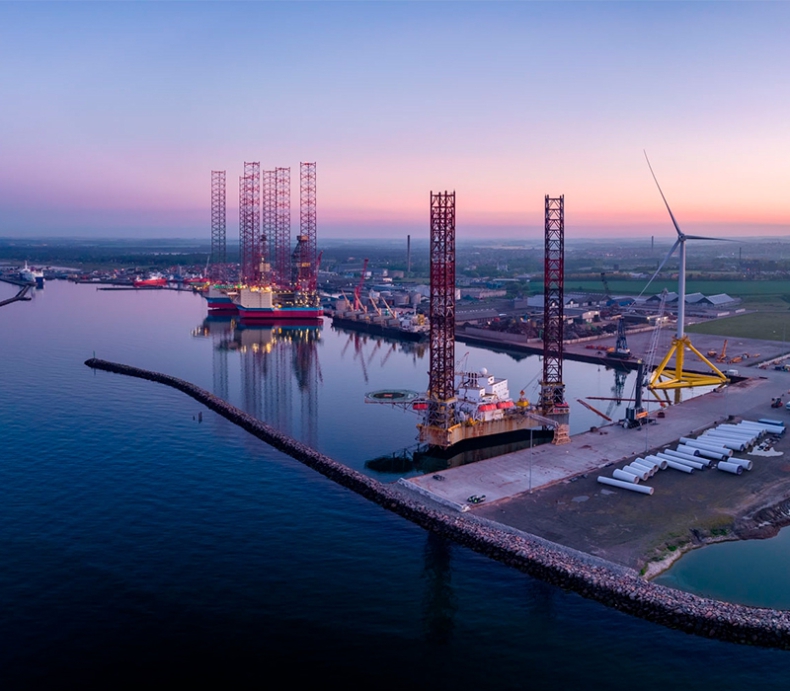 Port Grenaa zaangażuje się rozwój offshore wind w Europie - GospodarkaMorska.pl