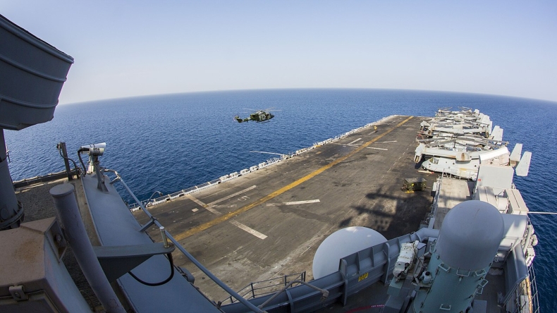 Do portu w Kłajpedzie wpłynął amerykański okręt desantowy USS Kearsarge - GospodarkaMorska.pl