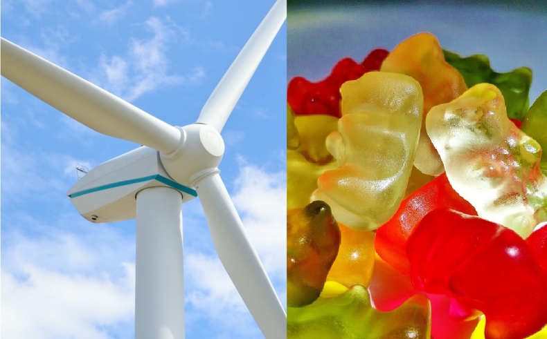 Słodko! Gumisie z turbin wiatrowych - nowy poziom recyklingu - GospodarkaMorska.pl