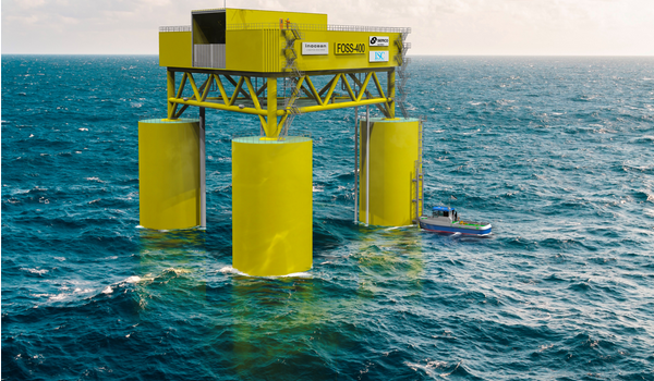 Skandynawowie opracowują morską podstację wiatrową - GospodarkaMorska.pl