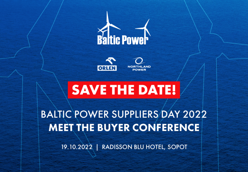 Baltic Power zaprasza na Suppliers Day 2022: Meet the Buyer Conference - GospodarkaMorska.pl