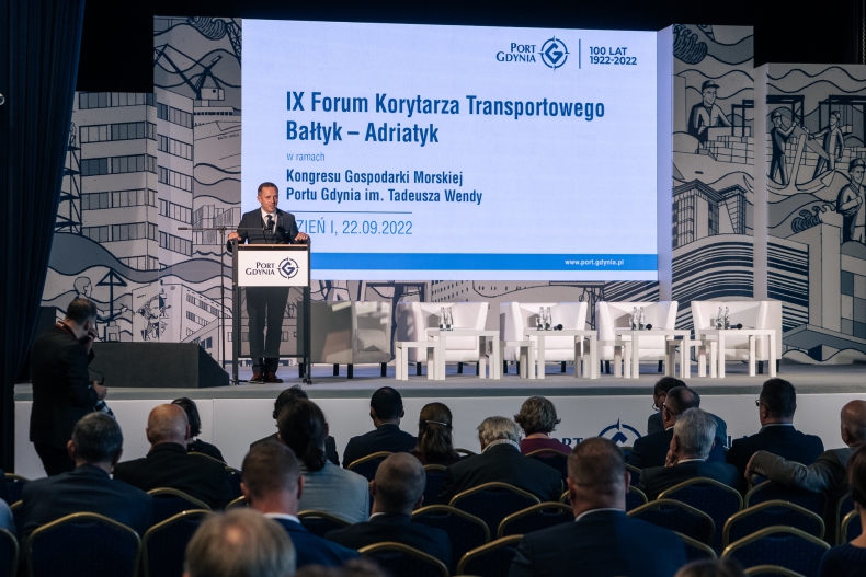 IX Forum Korytarza Transportowego Bałtyk-Adriatyk [WIDEO] - GospodarkaMorska.pl