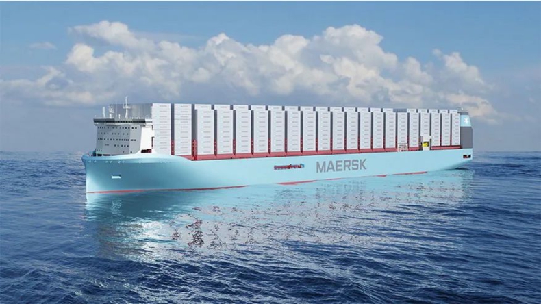 Maersk zamawia sześć kontenerowców na zielony metanol - GospodarkaMorska.pl