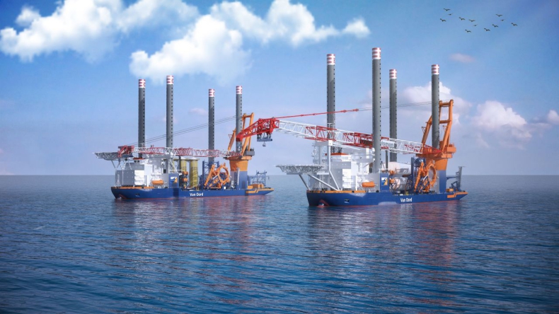 Statek Aeolus będzie obsługiwał turbiny wiatrowe o mocy 15 MW  - GospodarkaMorska.pl