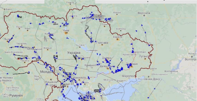 Ukraina. Dowódca armii ukraińskiej Załużny opublikował mapę rosyjskich ataków rakietowych - GospodarkaMorska.pl
