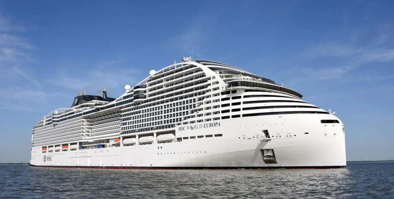 MSC Cruises odbiera największy statek wycieczkowy napędzany LNG - GospodarkaMorska.pl