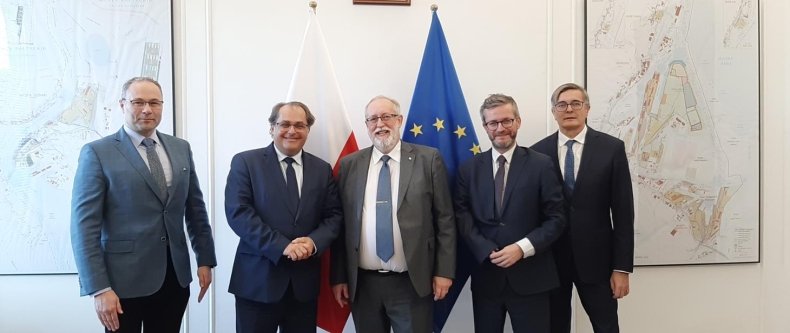 Spotkanie z prezesem szwedzkiego portu Ystad - GospodarkaMorska.pl