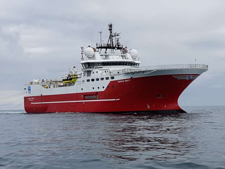 Statek Sanco Swift przeprowadzi badania sejsmiczne na morzu w Grecji, celem zlokalizowania rezerw gazu ziemnego - GospodarkaMorska.pl